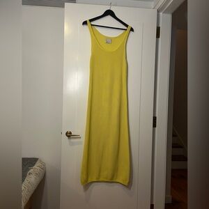 Sunny Yellow Knit Swim Coverup